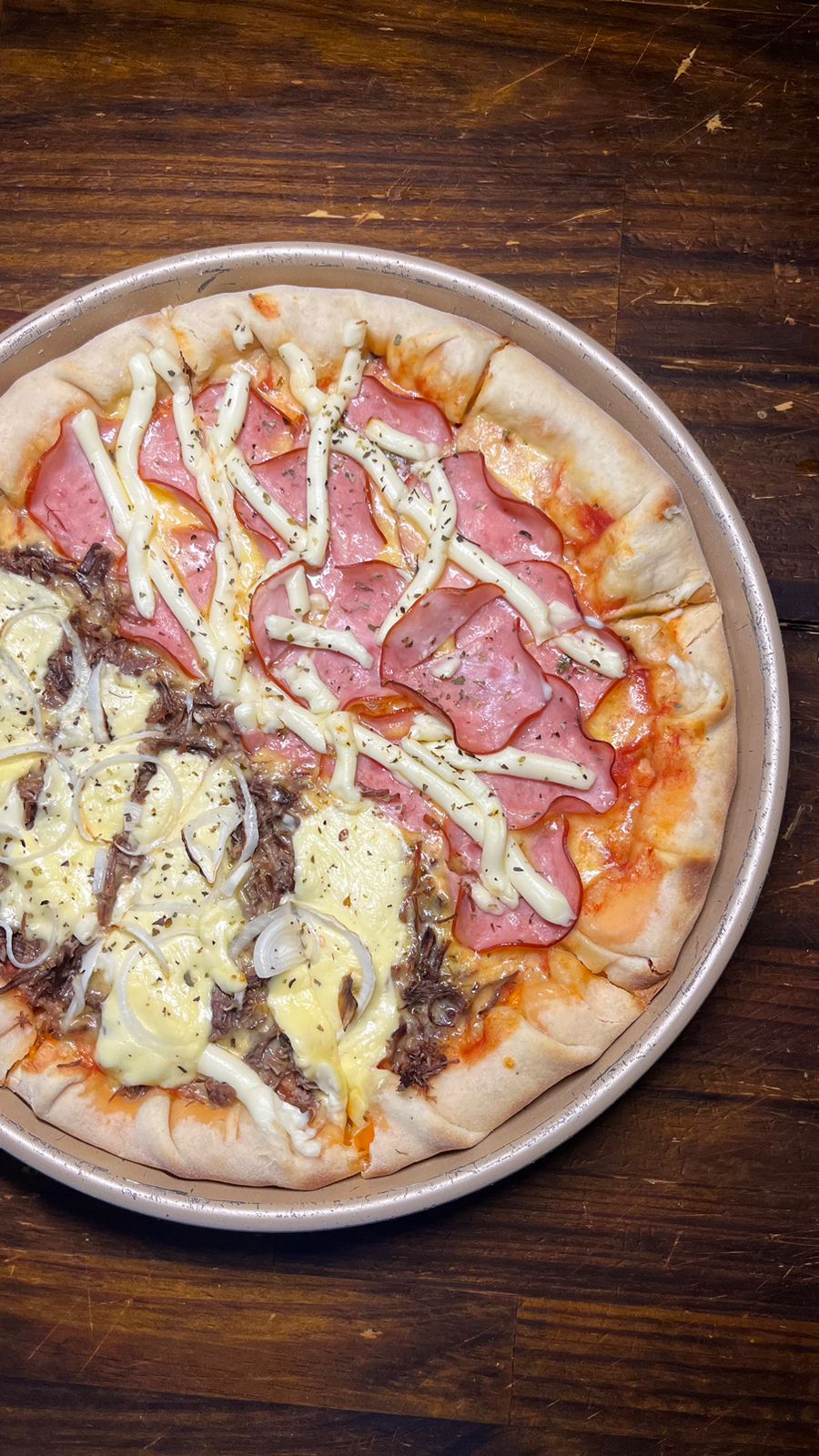 PIZZA G DOIS SABORES